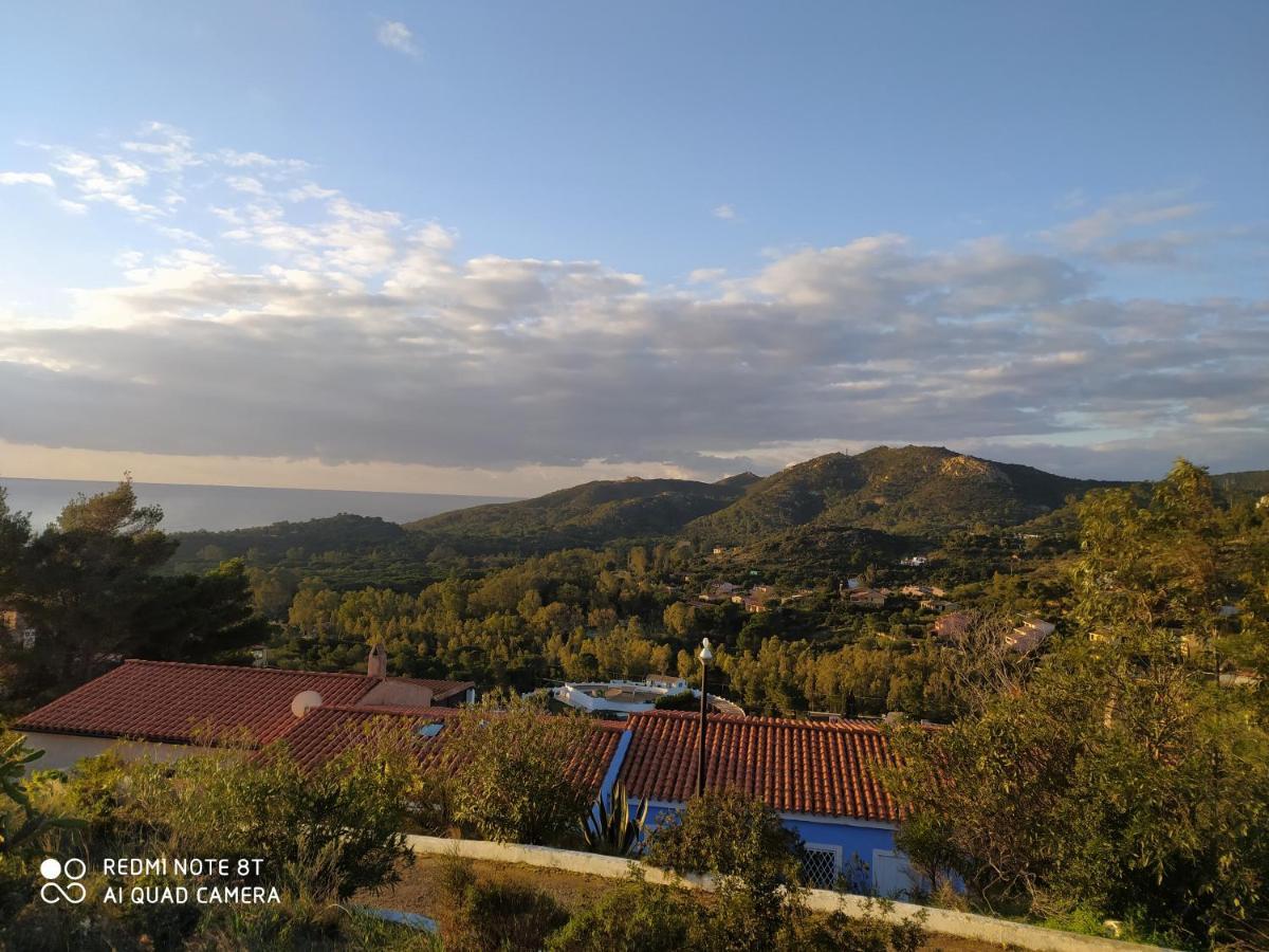 Capo Blu - Santa Margherita Di Pula Villa Eksteriør bilde